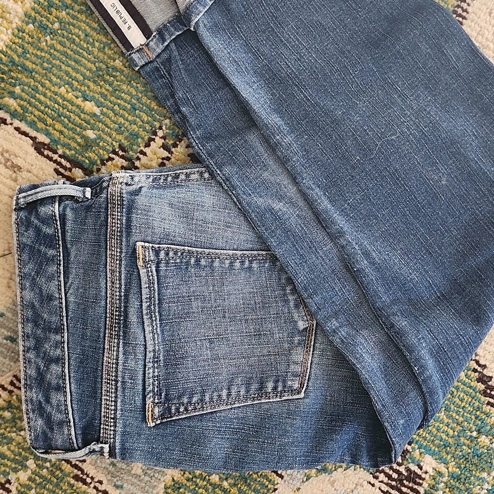 Banana Republic Women's Cropped Blue Jeans